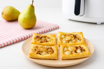 Ricetta Sfogliatine con Pere e Brie in Friggitrice ad Aria