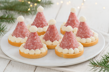 Ricetta Tartine Cappellini di Babbo Natale