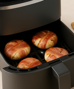 Ricetta Tomini con Speck in Friggitrice ad Aria