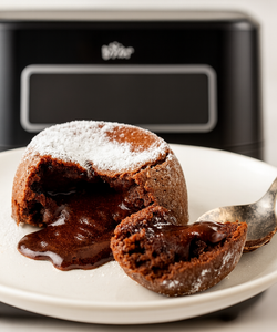 Ricetta Tortino al Cioccolato e Nutella in Friggitrice ad Aria