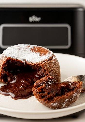 Ricetta Tortino al Cioccolato e Nutella in Friggitrice ad Aria