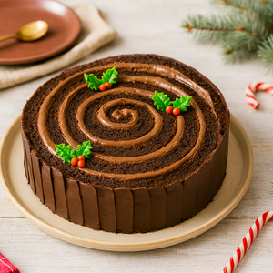 Tronco di Natale alla Nutella e Mascarpone