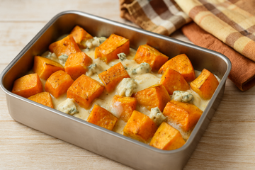 Ricetta Zucca al Forno con Gorgonzola