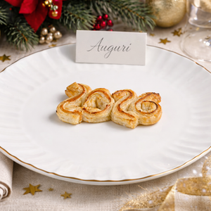 Segnaposto Capodanno 2026 di Pasta Sfoglia