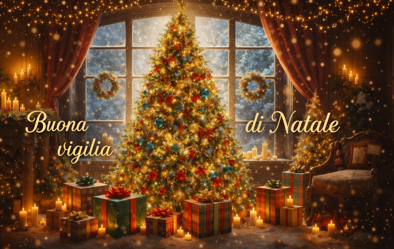 Buongiorno e Buona Vigilia di Natale 24 Dicembre 2025: le Frasi e Immagini più Belle da Inviare su WhatsApp