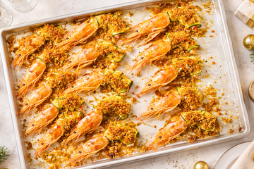 Ricetta Involtini di Zucchine con Gamberi