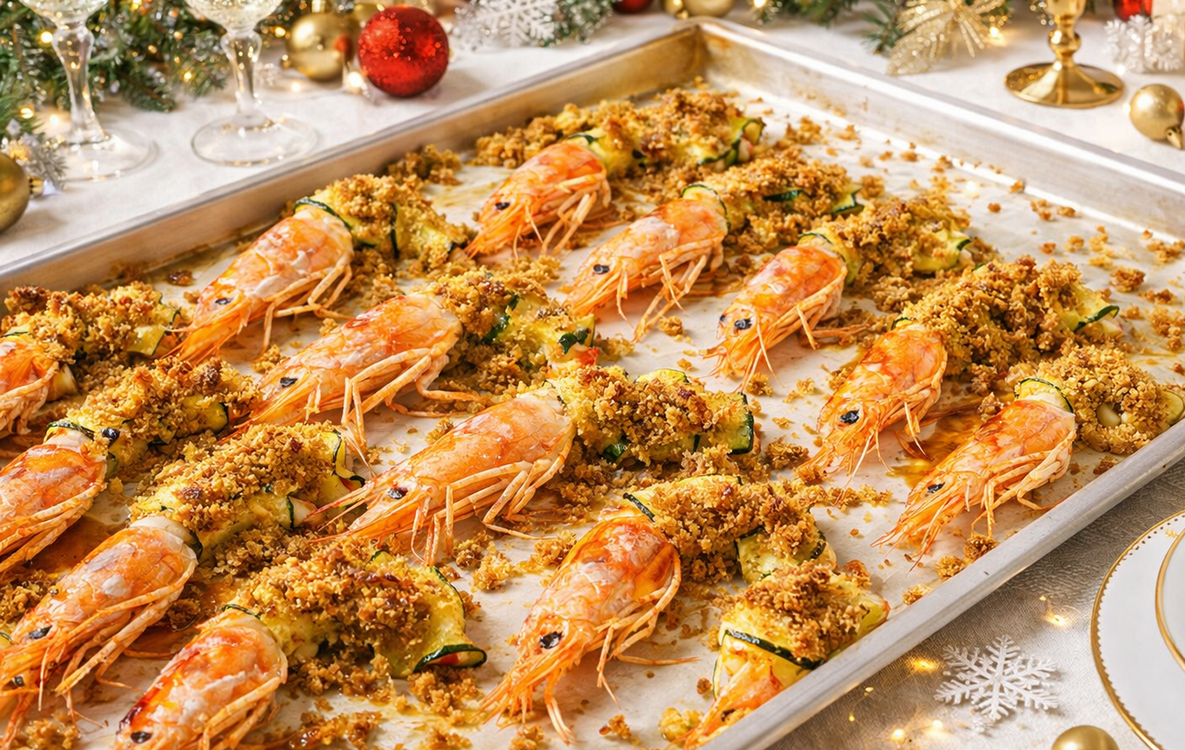 Ricetta Involtini di Zucchine con Gamberi - Il Club delle Ricette