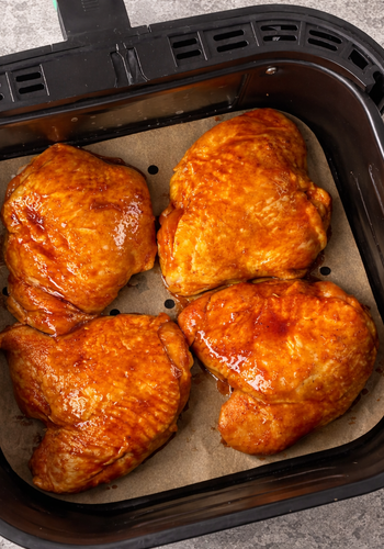 Ricetta Sovracosce di Pollo Glassate in Friggitrice ad Aria