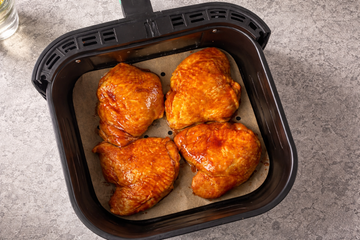 Ricetta Sovracosce di Pollo Glassate in Friggitrice ad Aria