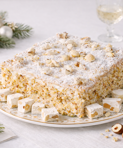 Ricetta Torta Millefoglie con Crema al Torrone