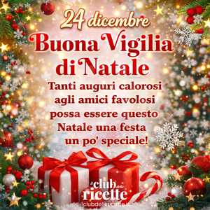 Auguri Vigilia di Natale