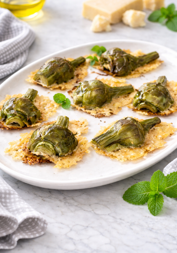 Ricetta Carciofi Gratinati al Parmigiano