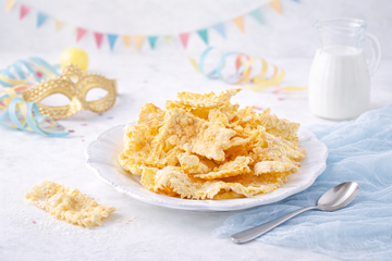 Ricetta Chiacchiere al Cucchiaio Senza Bilancia e Senza Burro