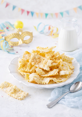 Ricetta Chiacchiere al Cucchiaio Senza Bilancia e Senza Burro