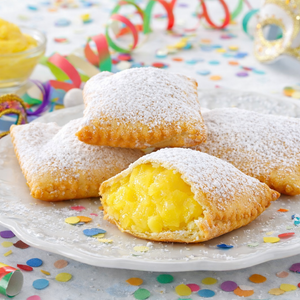 Chiacchiere Ripiene alla Crema