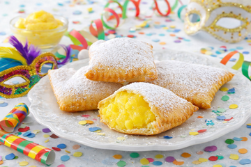 Ricetta Chiacchiere Ripiene alla Crema