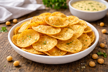 Ricetta Chips di Ceci, Snack Salutare e Veloce