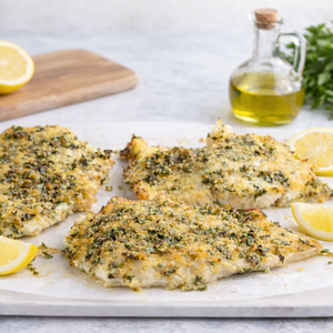Filetto di Pesce Persico al Forno Marinato al Prezzemolo
