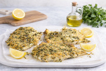 Ricetta Filetto di Pesce Persico al Forno Marinato al Prezzemolo