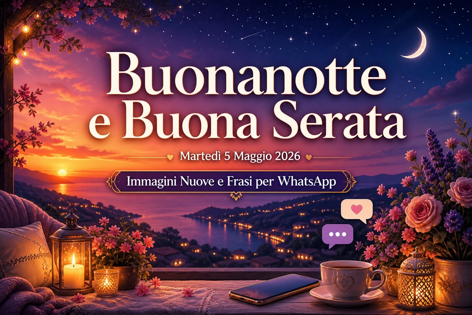 Frasi Whatsapp Buonanotte