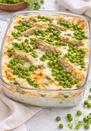 Ricetta Lasagne con Piselli e Carciofi