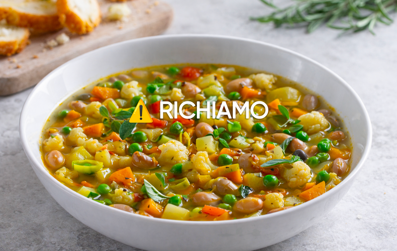 Richiamato Minestrone Surgelato: Marca e Lotti Interessati