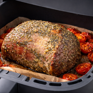 Roast Beef con Pomodorini in Friggitrice ad Aria, Succoso e Saporito