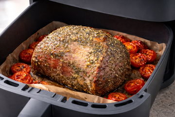 Ricetta Roast Beef con Pomodorini in Friggitrice ad Aria, Succoso e Saporito