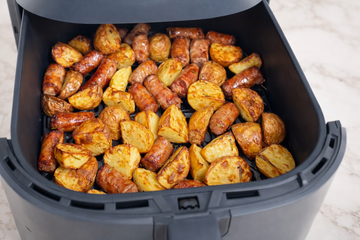 Ricetta Salsiccia e Patate in Friggitrice ad Aria