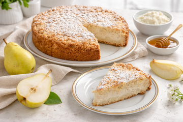 Ricetta Sbriciolata con Ricotta e Pere