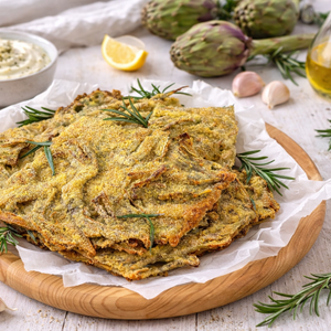 Schiacciata Croccante ai Carciofi