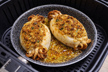 Ricetta Seppie Ripiene in Friggitrice ad Aria