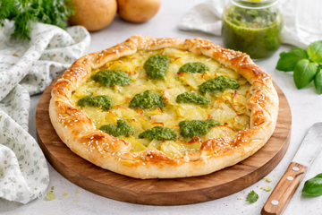 Ricetta Torta Salata con Patate e Pesto