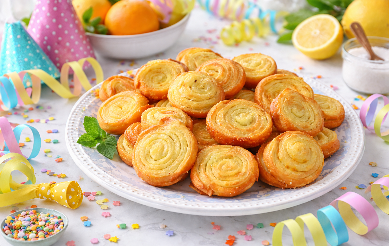 Arancini e Limoncini di Carnevale