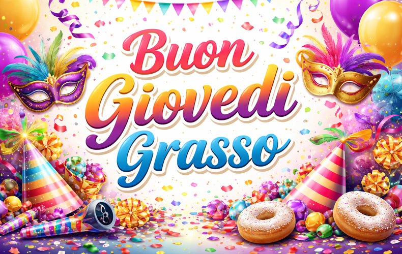 Buongiorno e Buon Giovedì Grasso 2026: Frasi e Immagini da Inviare su WhatsApp
