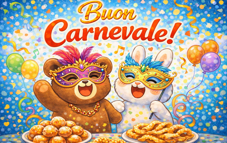 Buongiorno e Buon Martedì Grasso Carnevale 2026: Frasi e Immagini da Inviare su WhatsApp