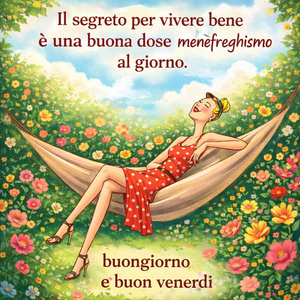 Buongiorno, Buon Venerdì!