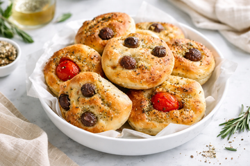 Ricetta Focaccine al Latte