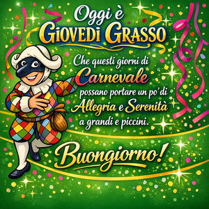 Buon Giovedì Grasso