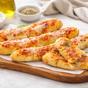 Lingue di Pizza Farcite con Pomodoro e Mozzarella
