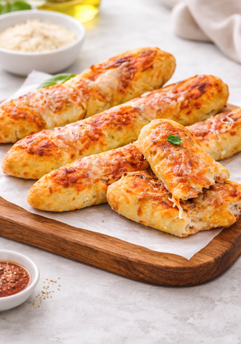 Ricetta Lingue di Pizza Farcite con Pomodoro e Mozzarella