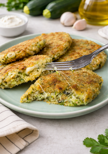 Ricetta Cotolette di Zucchine Filanti