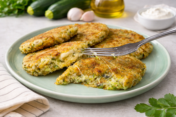 Cotolette di Zucchine Filanti
