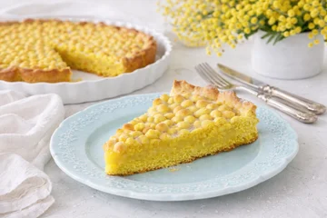 Crostata Mimosa con Crema Pasticcera, Golosissima