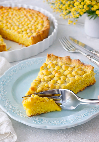 Ricetta Crostata Mimosa con Crema Pasticcera, Golosissima