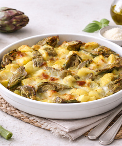 Ricetta Sformato di Patate e Carciofi