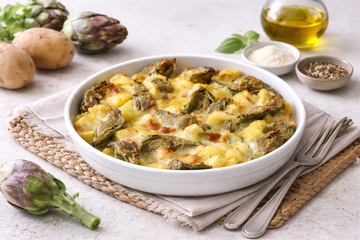 Ricetta Sformato di Patate e Carciofi