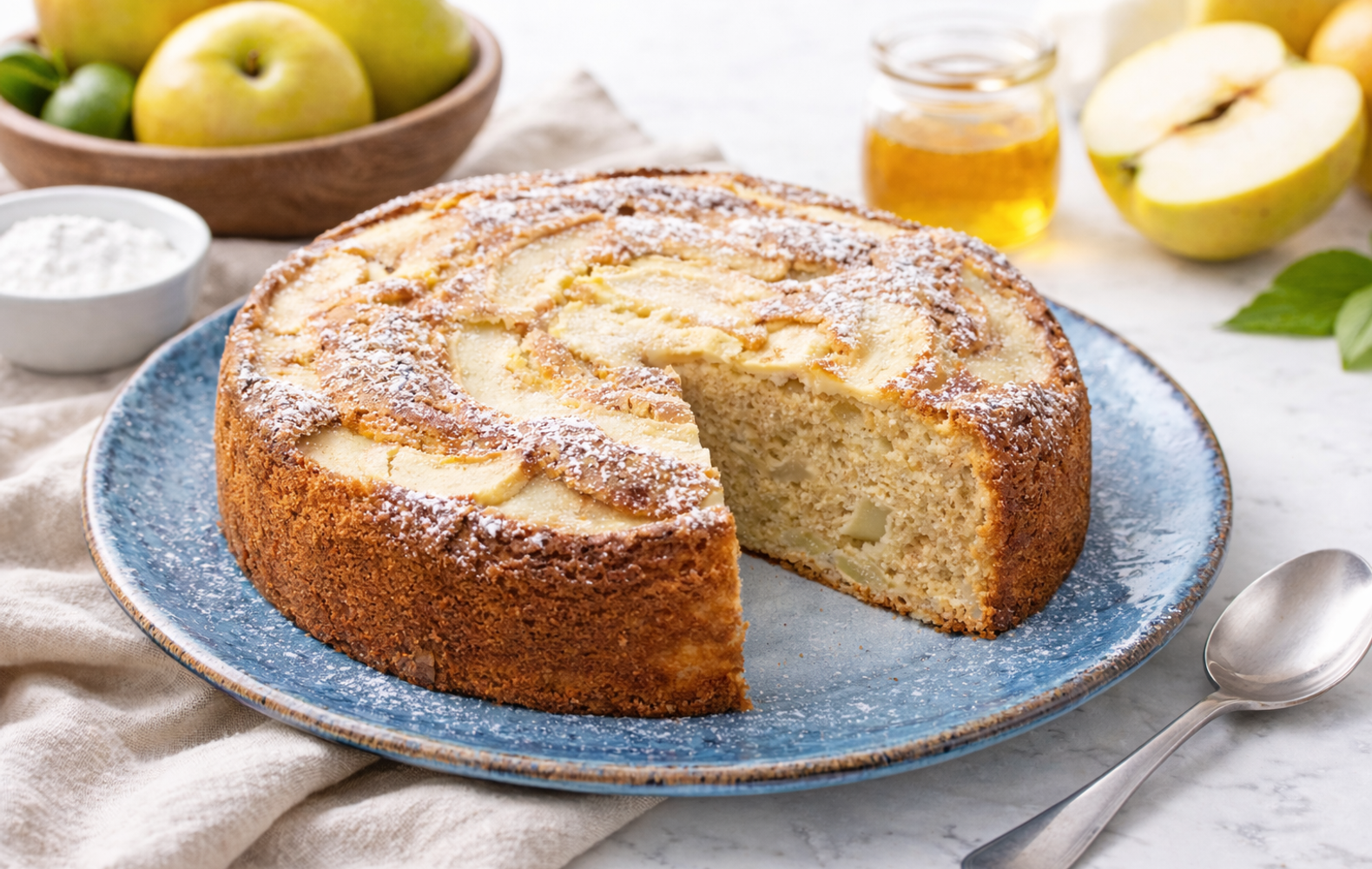 Torta 12 Cucchiai alle Mele