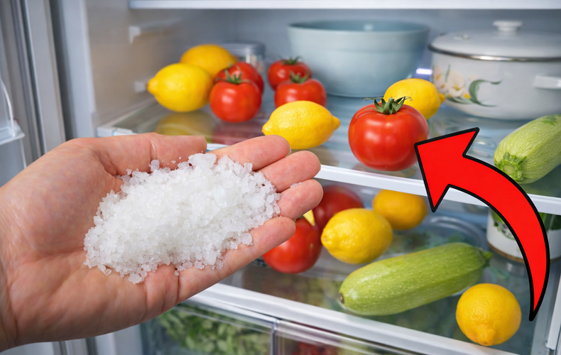 C’è un motivo per tenere il sale grosso in frigo (e no, non è per conservarlo)