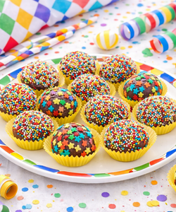 Ricetta Tartufini Arlecchino con Nutella